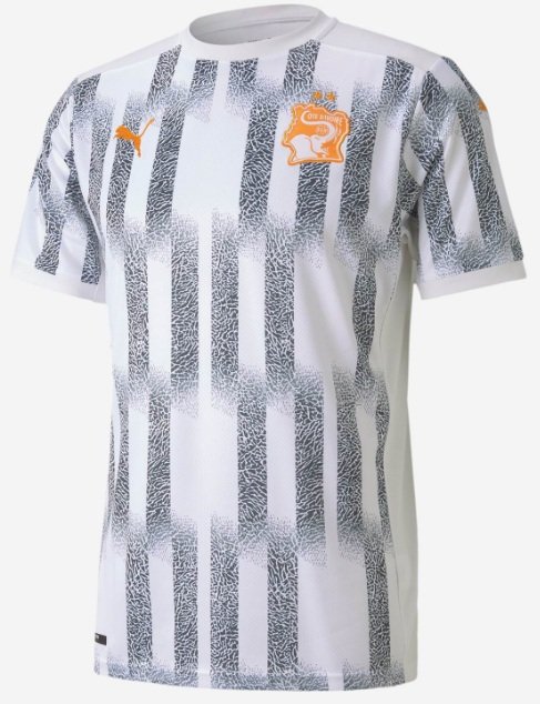 Camisa oficial Puma seleção da Costa do Marfim 2020 2021 II jogador
